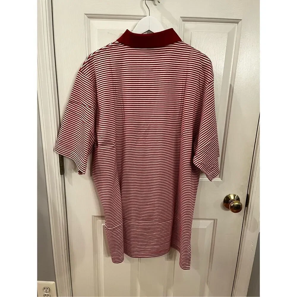 Polo Golf Ralph Lauren Red & White Polo Shirt sz XL NWOT